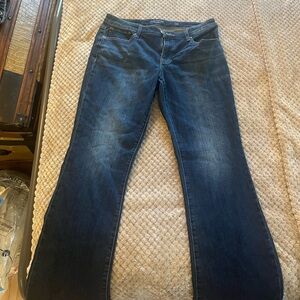 Lucky Brand Blue Flare Wide Leg Jeans